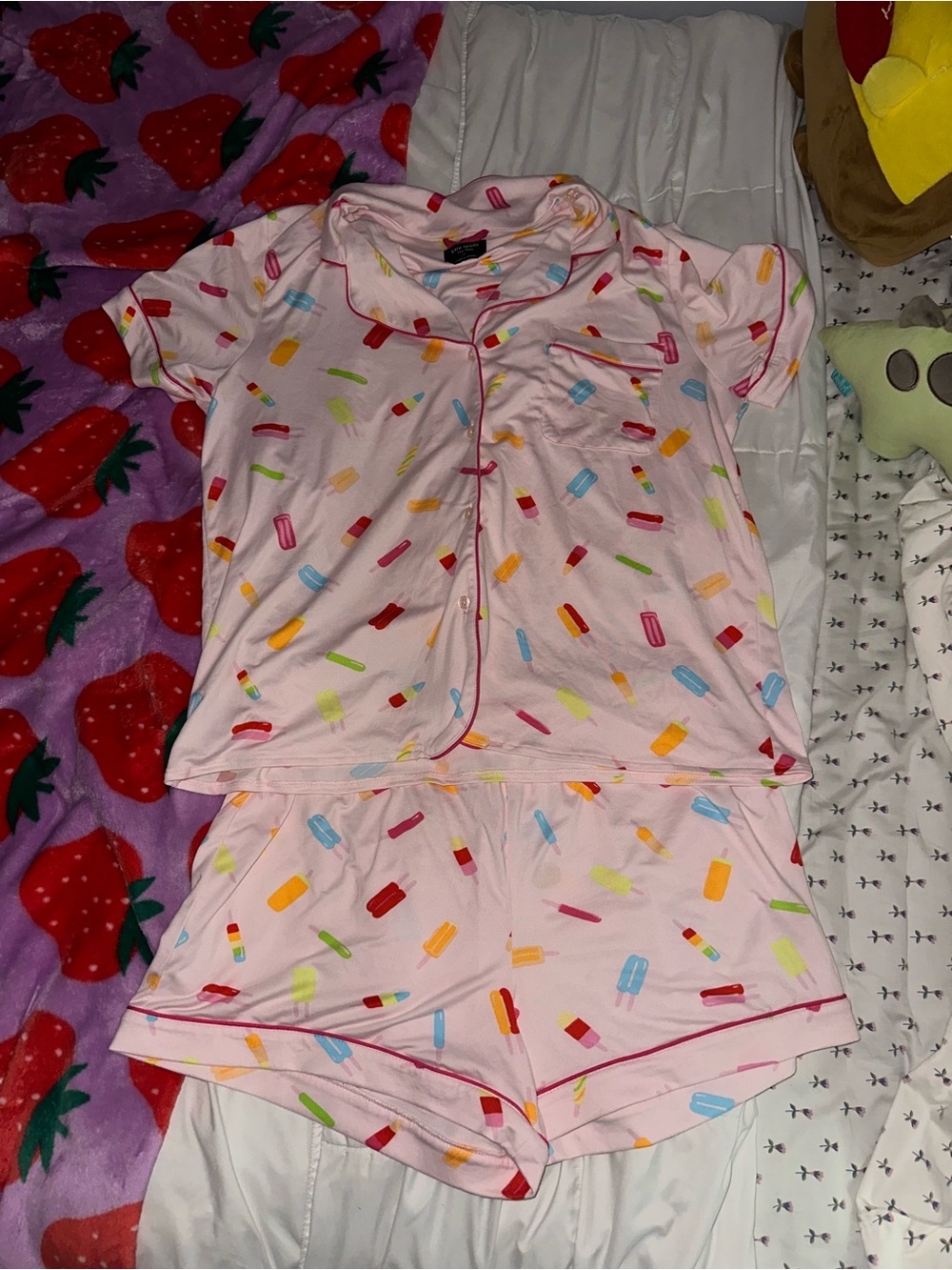 Kate Spade popsicle pajama set size Large